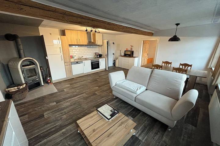 Ferienwohnung für 3 Personen, mit Terrasse und Garten