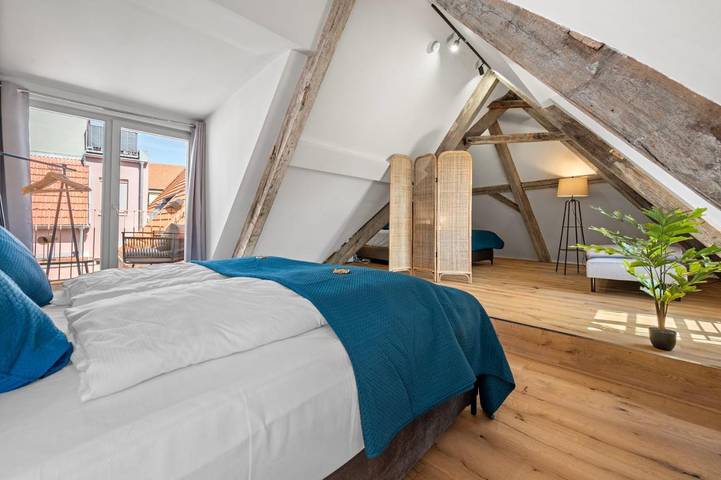 Ferienwohnung für 8 Personen, mit Ausblick und Terrasse
