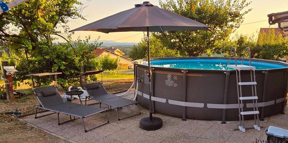 Gîte pour 6 personnes, avec vue ainsi que piscine et jardin, animaux acceptés dans Ormož - 2