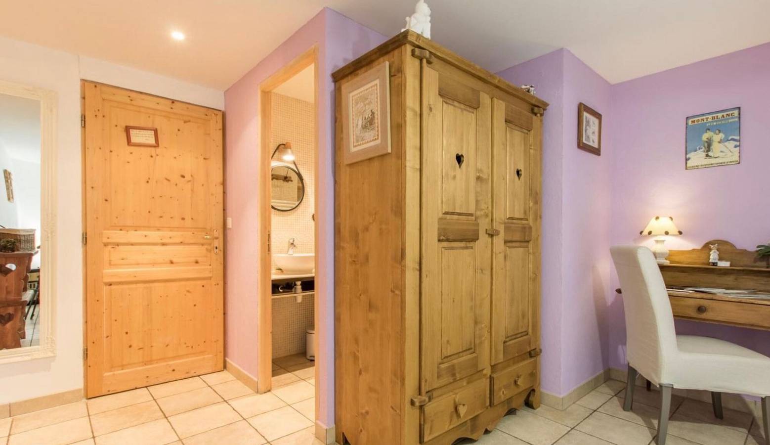 Chambre d’hôtes « Mayon » avec vue montagne, jardin partagé et Wi-Fi in Orcier, Région de Thonon-les-Bains