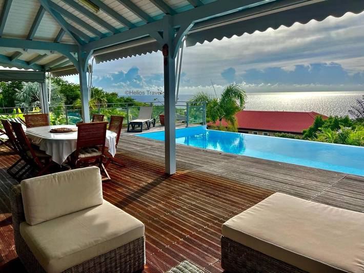 Location de vacances pour 6 personnes, avec piscine ainsi que jardin et vue dans Plage Leroux - 3