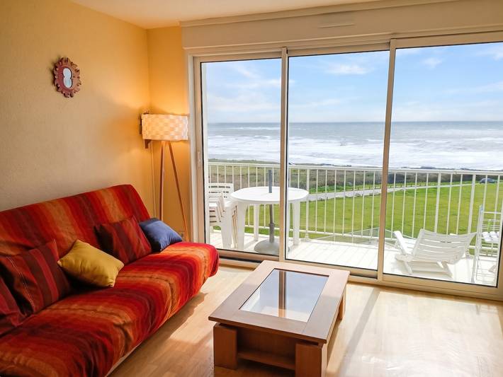 Appartement entier, Appartement vue mer et piscine à Guidel - 42m² - Tennis in Guidel, Côte des Mégalithes