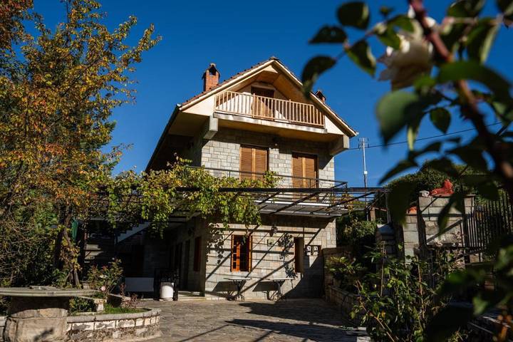 Maison de vacances pour 4 personnes, avec jardin ainsi que vue et terrasse