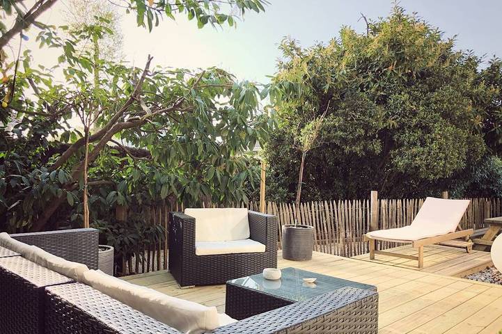 Appartement de vacances pour 2 personnes, avec Terrasse et Jardin à Audenge