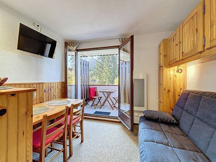 Location de vacances pour 4 personnes, avec Balcon à Bellevaux
