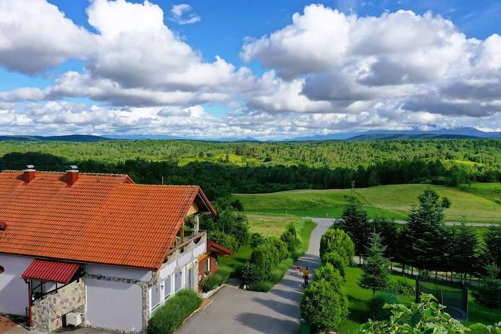 Ferienhaus für 5 Personen, mit Balkon