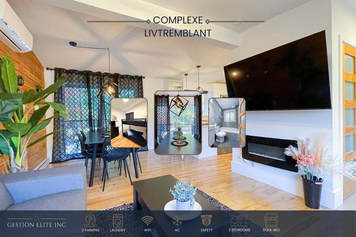 Apartamento de vacaciones para 8 personas, con jardín - 1