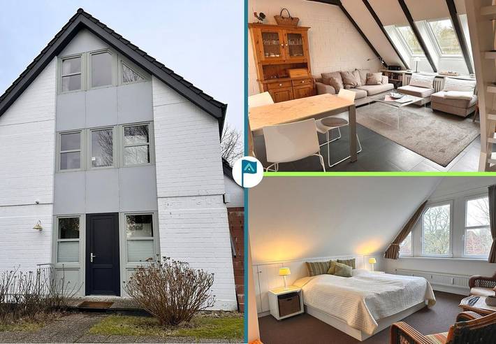 Ferienwohnung für 3 Personen, mit Garten und Ausblick in Nieblum