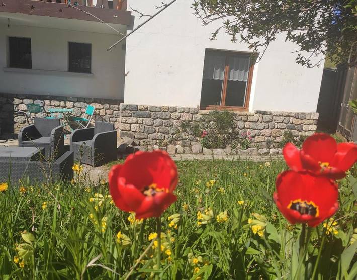 Gîte pour 2 personnes, avec vue ainsi que terrasse et jardin à Villar-Saint-Pancrace
