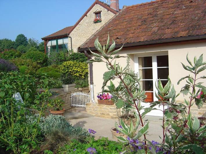 Gîte pour 4 personnes, avec Terrasse ainsi que Jardin et Vue