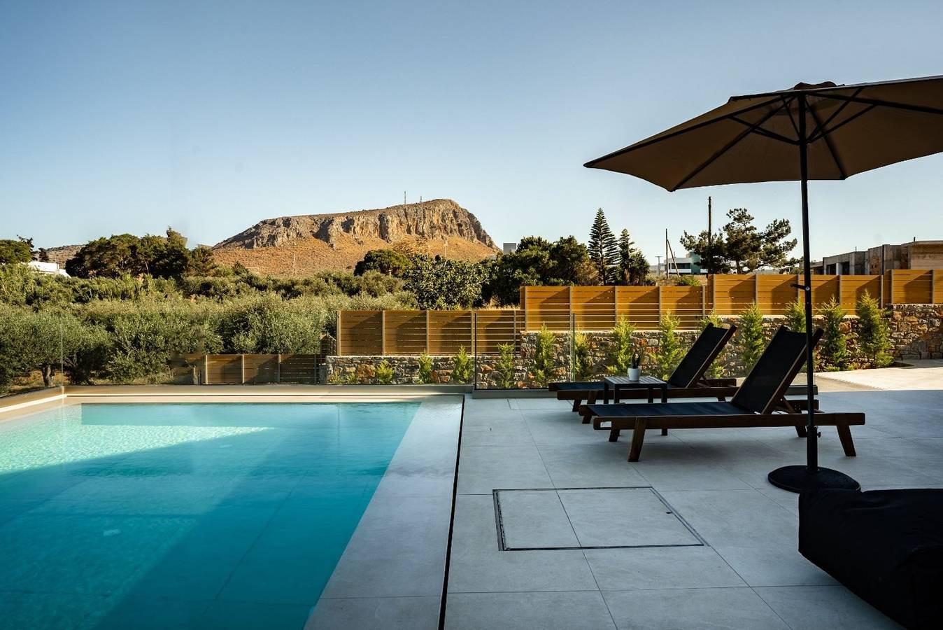 Villa für 5 Personen mit Terrasse in Gouves, Iraklio-Heraklion und Umgebung
