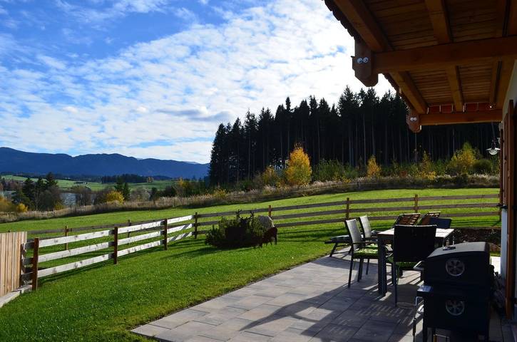 Ferienhaus für 6 Personen, mit Sauna und Seeblick sowie Garten und Ausblick, mit Haustier im Allgäu - 4