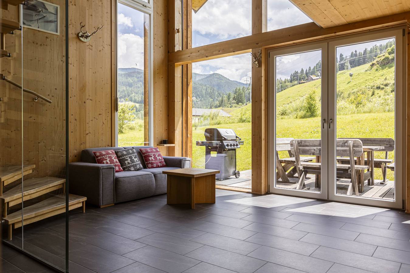 Premium Chalet # 19 mit Ir-Sauna & Whirlpool  in St. Georgen ob Murau, Sankt Georgen am Kreischberg