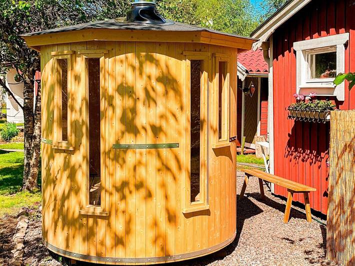 Charmante Sommerhutte mit Sauna in Tibro, Västergötland
