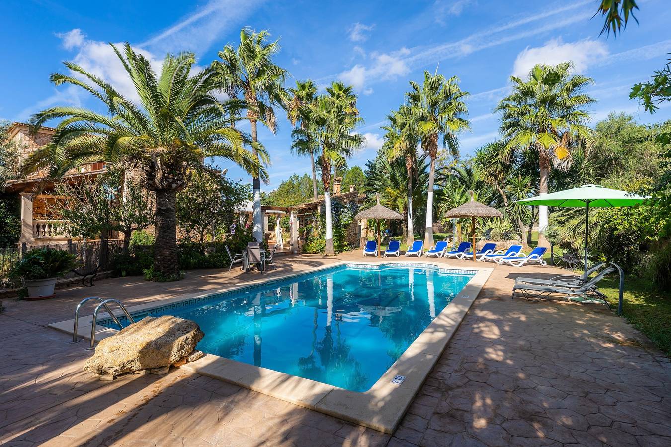 Villa en pierre naturelle avec piscine - Can Lopez Vara in Campos, Majorque du Sud