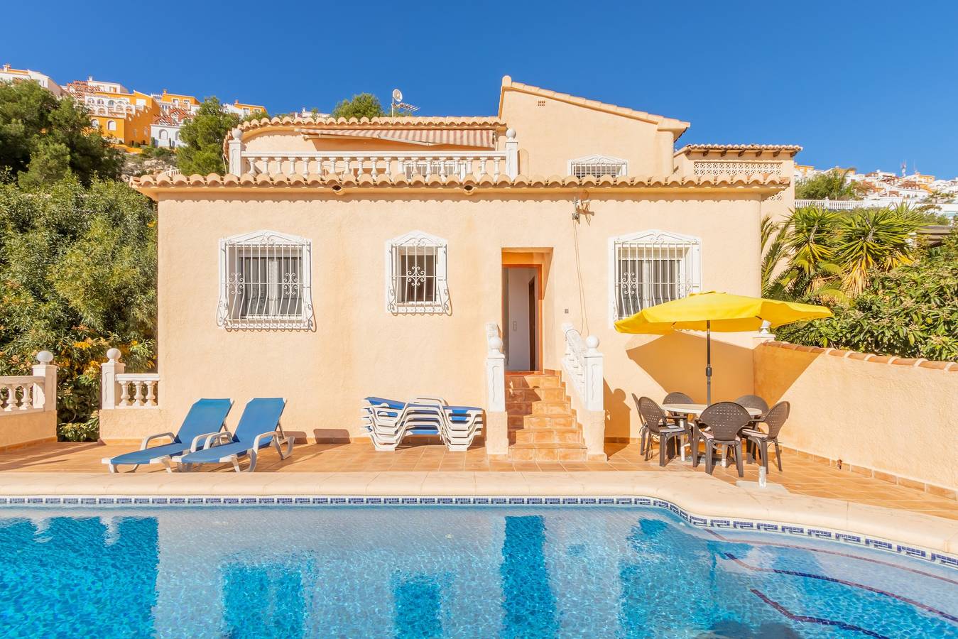 Villa "Casa Dalias" con piscina, Wi-Fi, jardín y terraza in Benitachell, Costa Blanca
