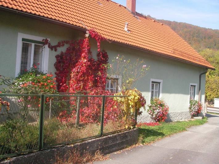 Ferienwohnung für 4 Personen, mit Garten und Ausblick