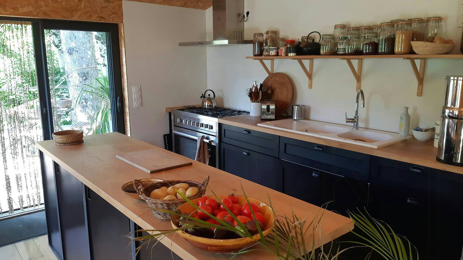 Cabaña ecológica en la Montaña Negra in Lespinassière, Región de Carcassonne