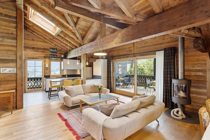 Appartement de vacances pour 6 personnes, avec balcon/terrasse et terrasse