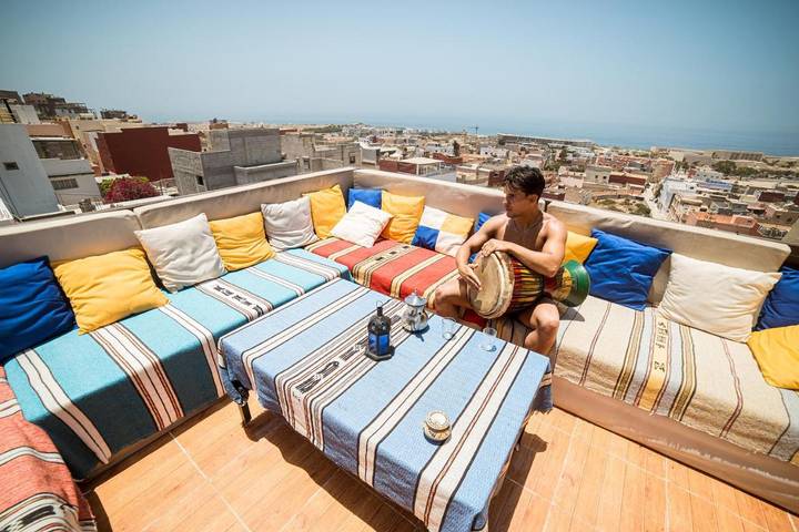 Gîte pour 4 personnes, avec terrasse dans Tamraght Ouzdar - 4