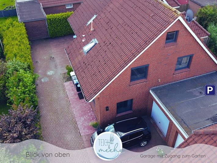 Ferienhaus für 5 Personen, mit Terrasse und Garten