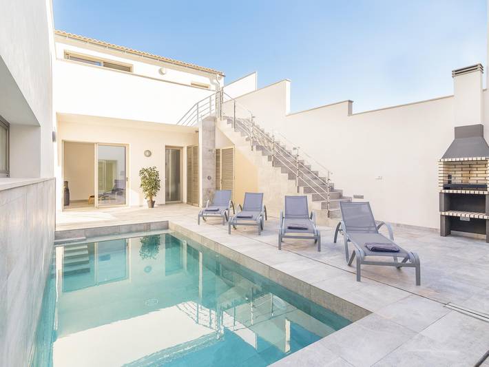 Apartamento para 10 personas, con Balcón/Terraza y Piscina en Sa Pobla