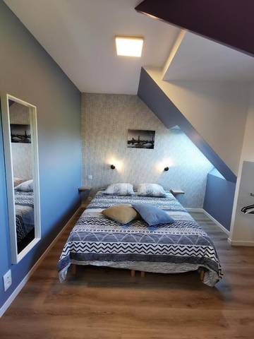 Maison d’hôte pour 2 personnes, avec terrasse ainsi que jardin et vue à Penmarch