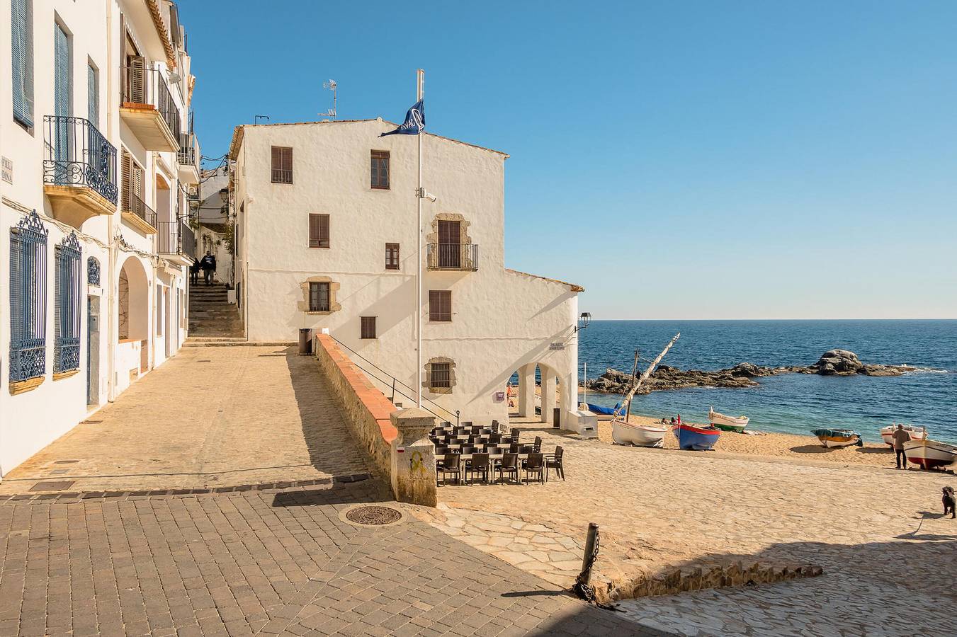 Apartamento entero, Bn-3 Apartamento centro de Calella, playa Port-Bo in Platgeta d'en Cosme (Palafrugell), Palafrugell