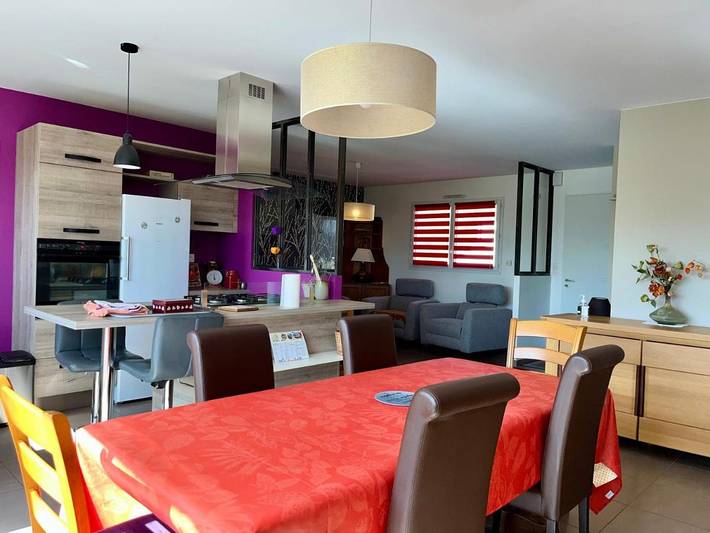 Location de vacances pour 6 personnes, avec vue et jardin dans La Séguinière - 2