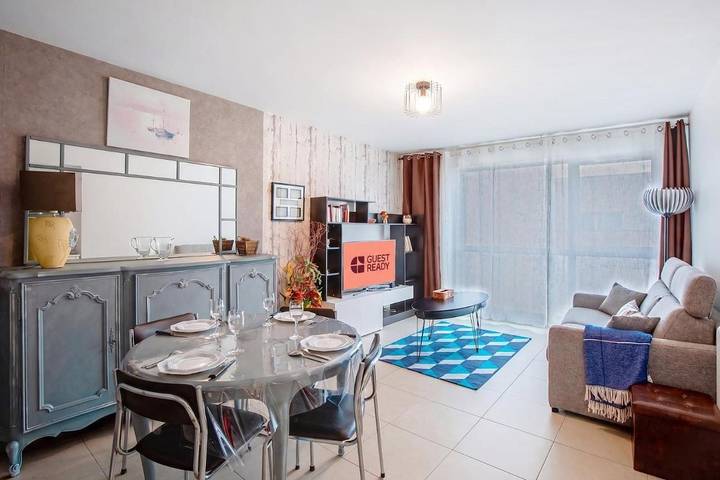 Appartement de vacances pour 2 personnes, avec Terrasse à Romainville