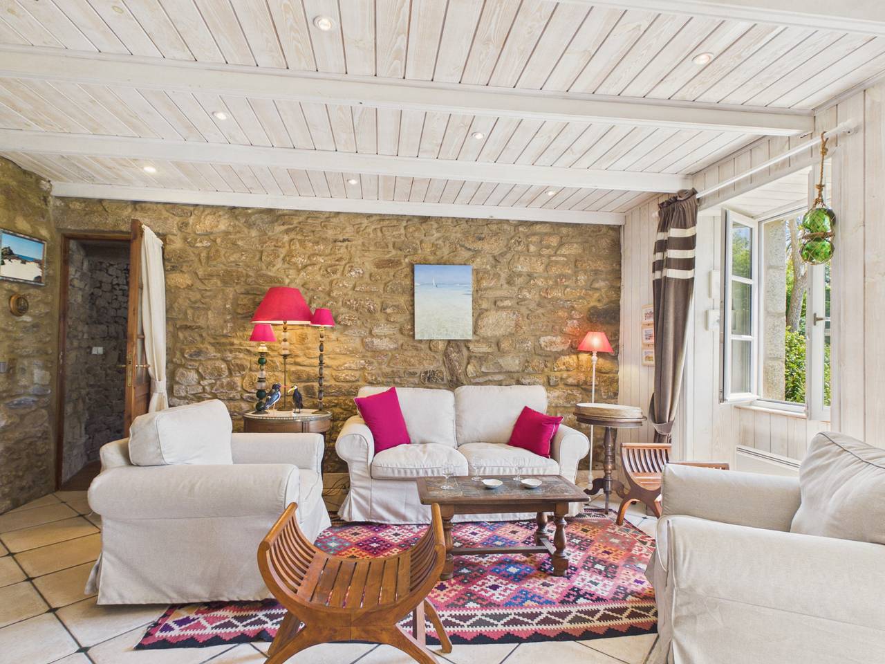 Maison authentique pour 11, proche plage in Landéda, Brest und Umgebung