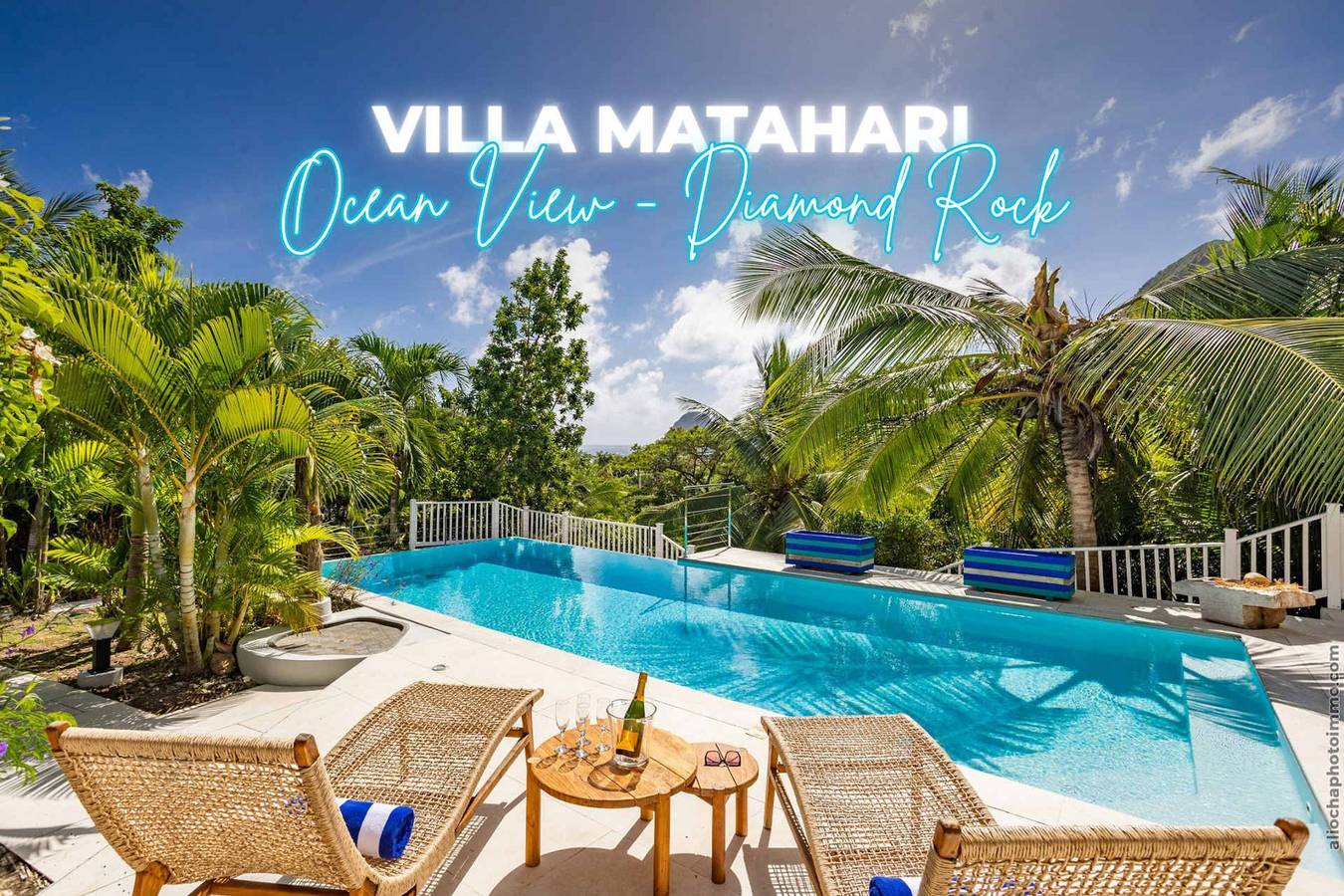 Villa pour 12 personnes avec balcon in Le Diamant, Martinique