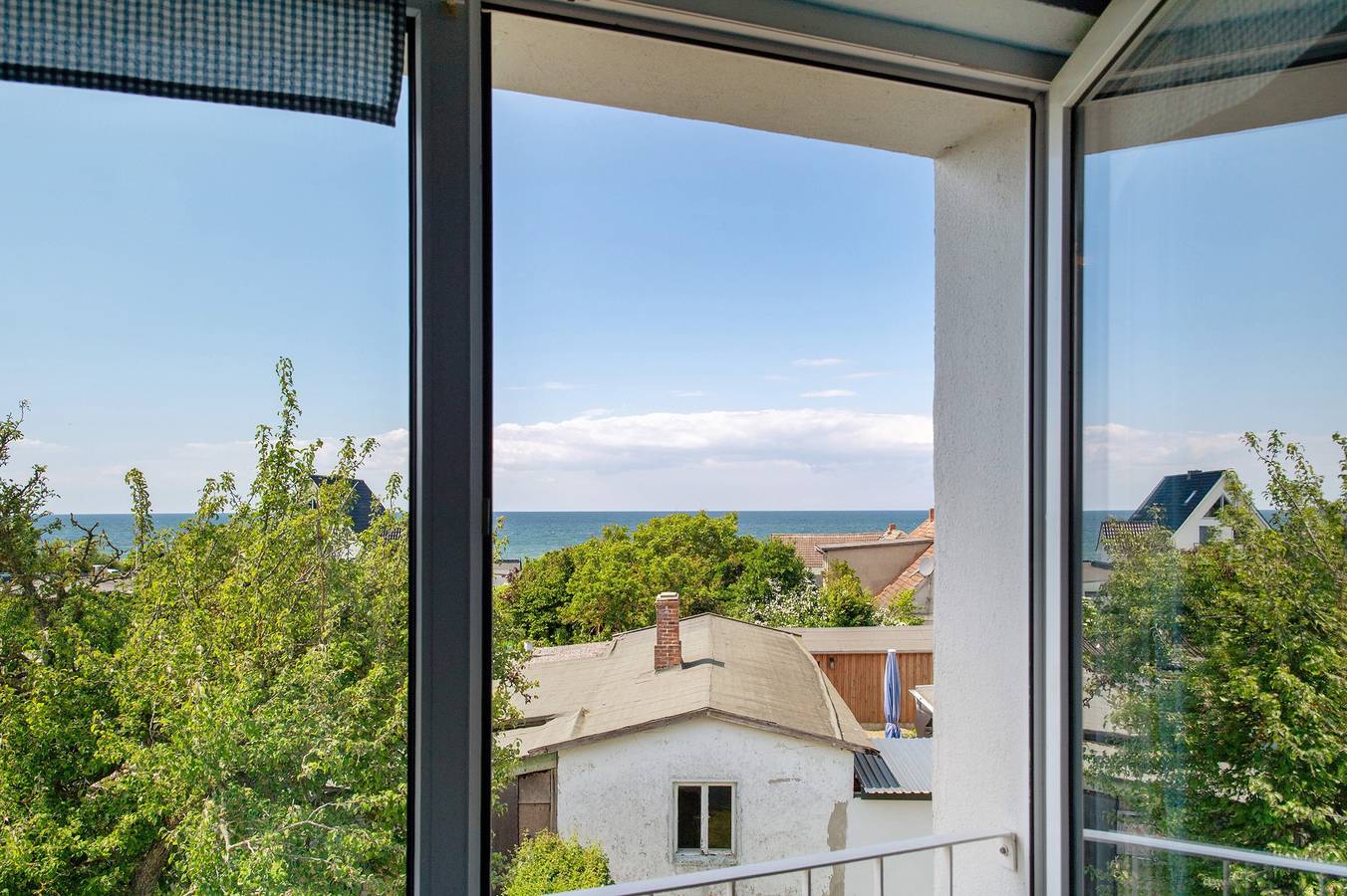 Ganze Wohnung, Ferienwohnung 'Möve Aba Appartement 44' mit Meerblick, Gemeinschaftsgarten und Wlan in Meschendorf, Rerik