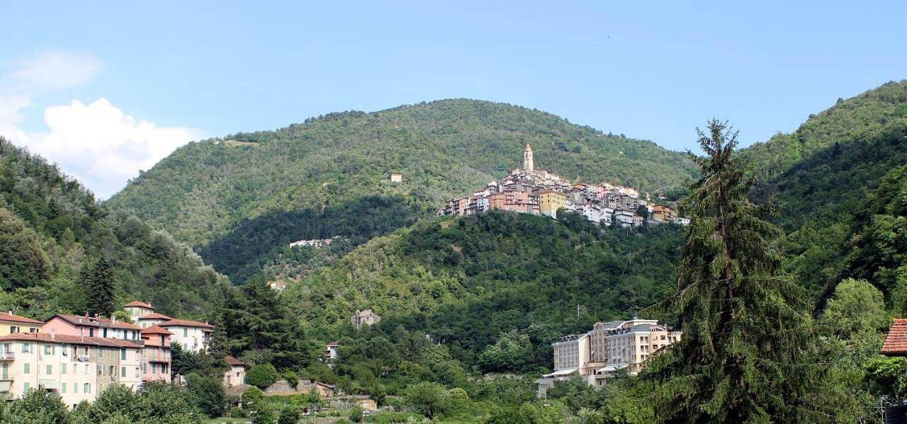 Sul Ponte Affittacamere in Pigna  (Ligurie), Alpes liguriennes