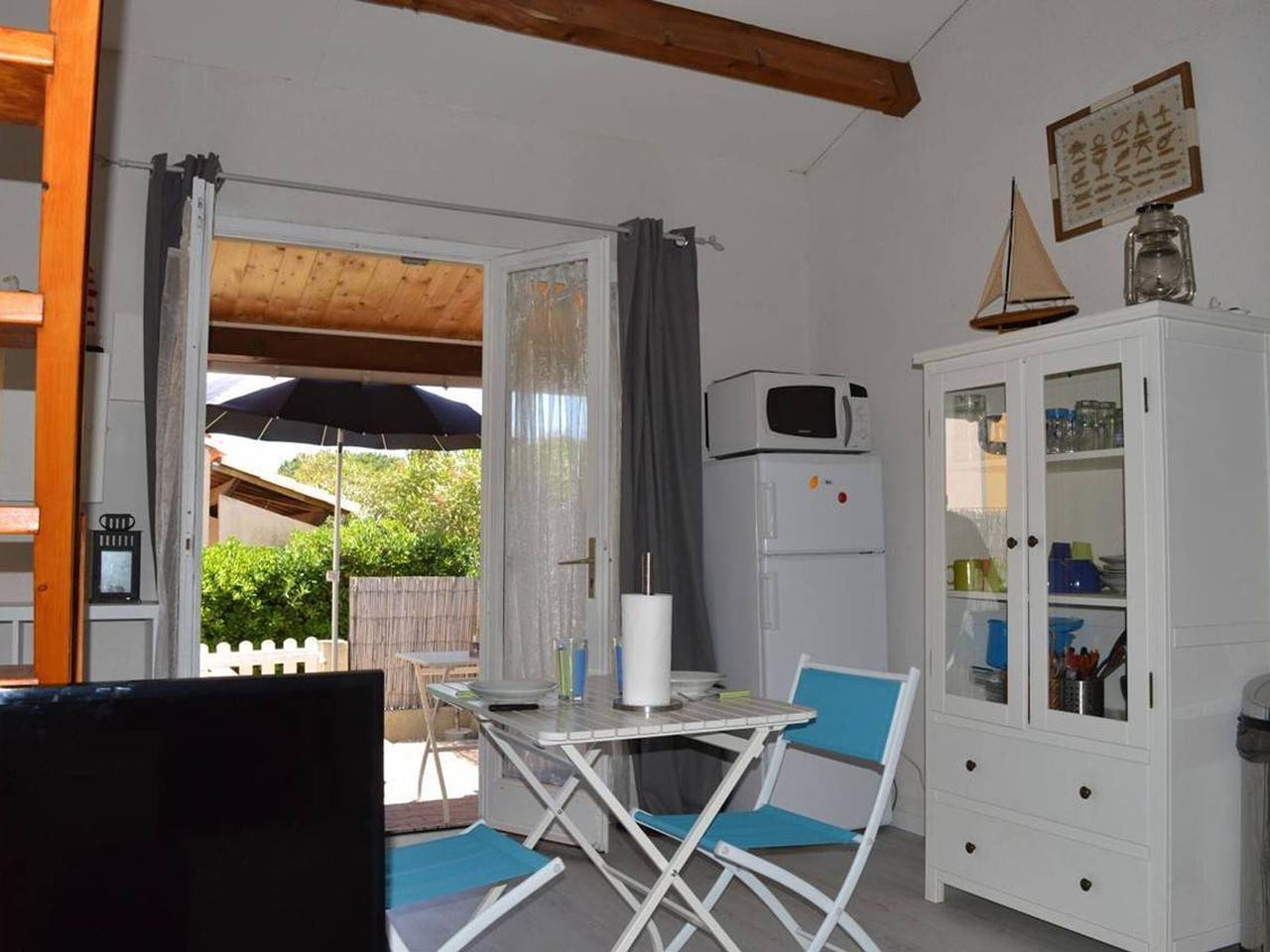 Gemütliches Studio mit Mezzanine, Terrasse, Pool und Tennis - 800m vom Strand in Saint Pierre la Mer, Fleury