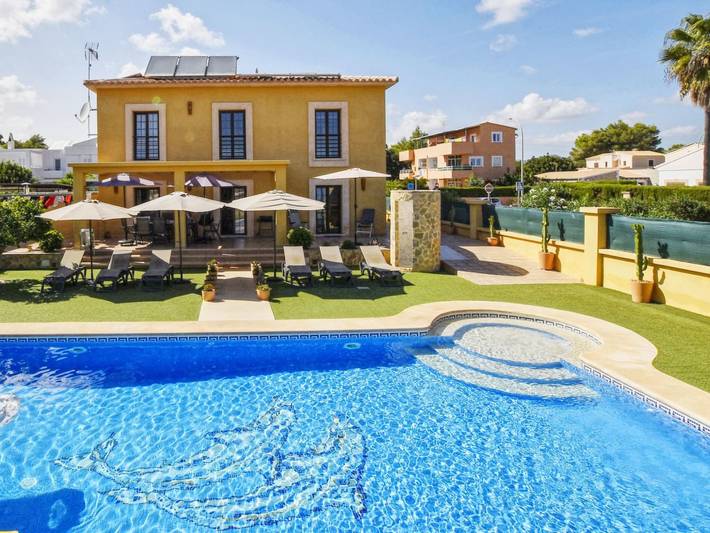 Finca für 8 Personen, mit Pool und Garten in Sa Coma - 4