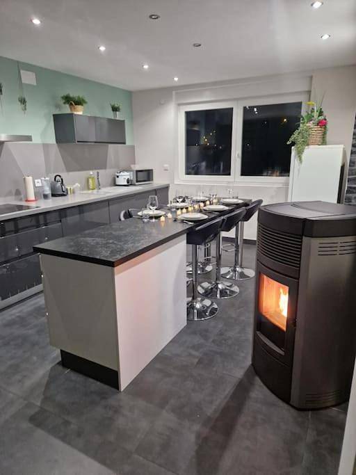 Gîte pour 8 personnes, avec balcon et jardin à Hombourg-Haut - 4