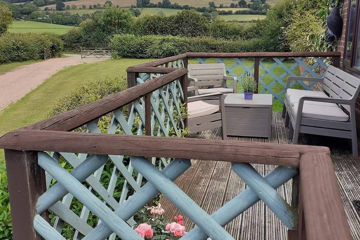 Holiday rental for 4 people, with garden in Herefordshire