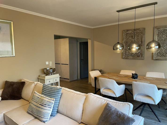 Ferienwohnung für 4 Personen, mit Garten, mit Haustier in Hage