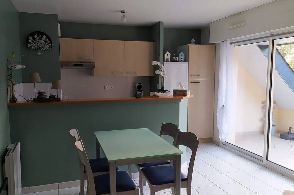 Appartement entier, Appartement 2/4 personnes à Binic terrasse au sud, à 200 m de la plage et port in Binic, Côte de Goëlo
