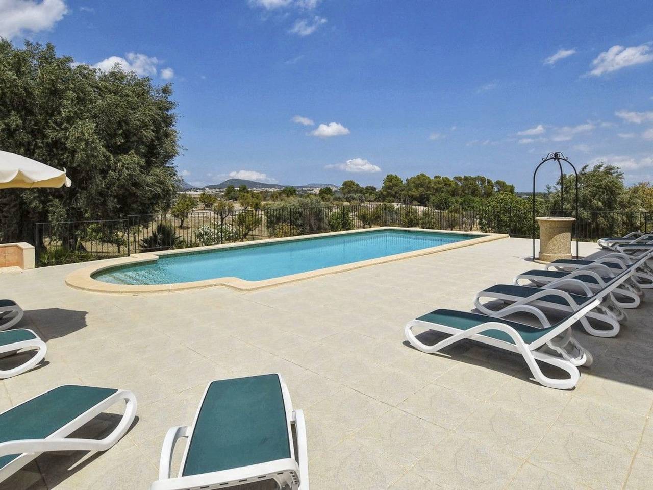 Ferienvilla mit Garten, Grill und Terrasse in Moscari, Selva (Mallorca)