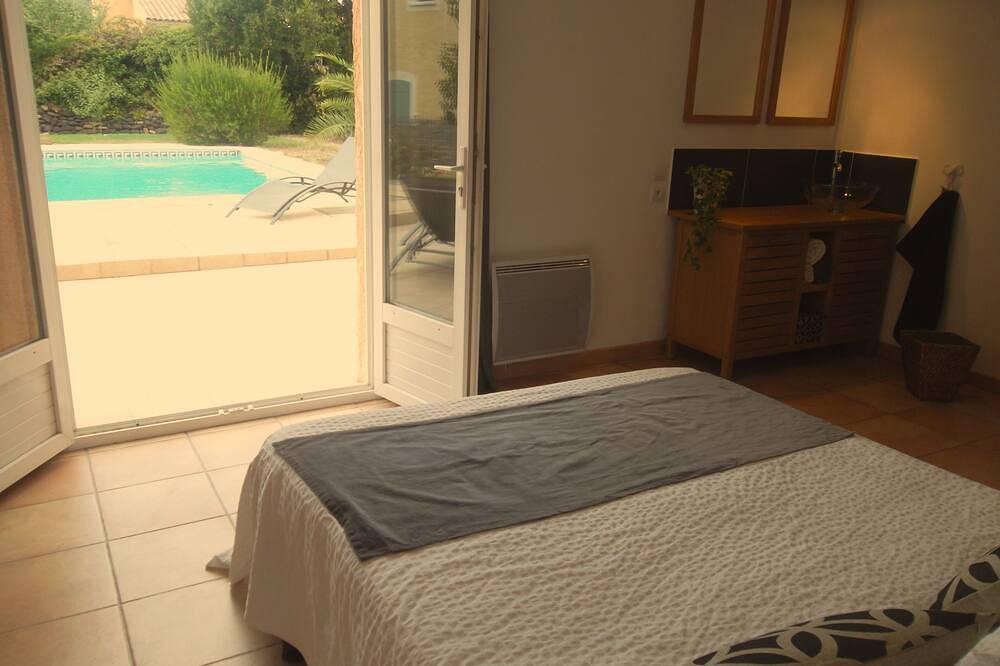 Octon, Villa Bungalow, Pool, In der Nähe des Salagou zwischen Meer und Berg in Octon, Lodève und Umgebung