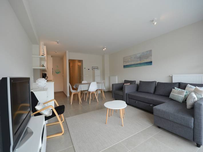 Vakantiewoning voor 4 personen, met balkon/terras en balkon in West-Vlaanderen