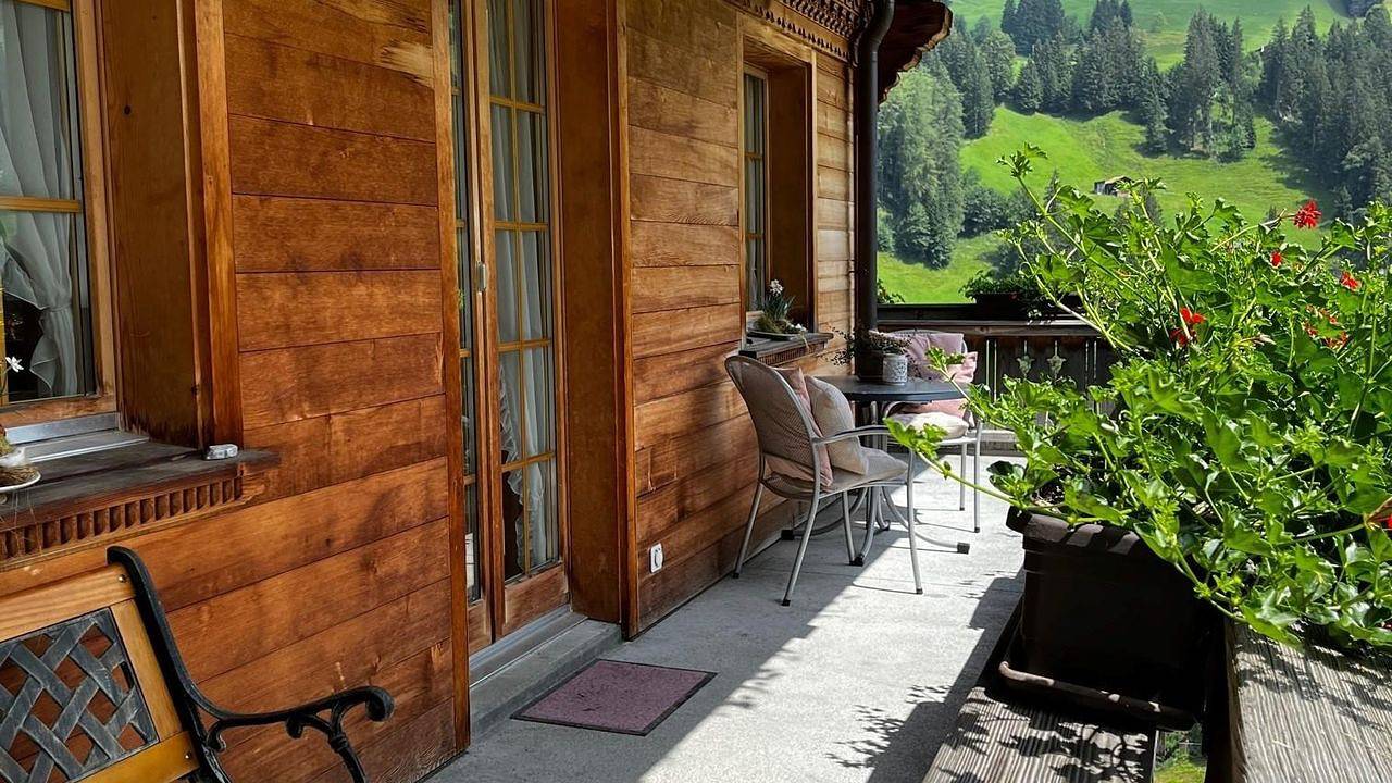 Appartement de vacances entier, Appartement de vacances pour 9 personnes avec jardin in Adelboden, Frutigen-Lenk-Adelboden