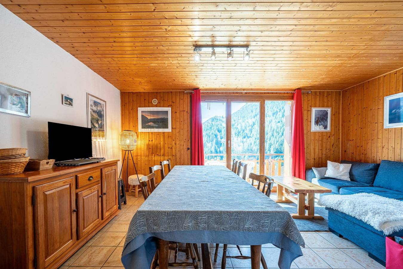 Ganze Wohnung, Appartement „Edelweiss“ mit Bergblick, Balkon und Wlan in Aillon-le-Jeune, Chambéry und Umgebung