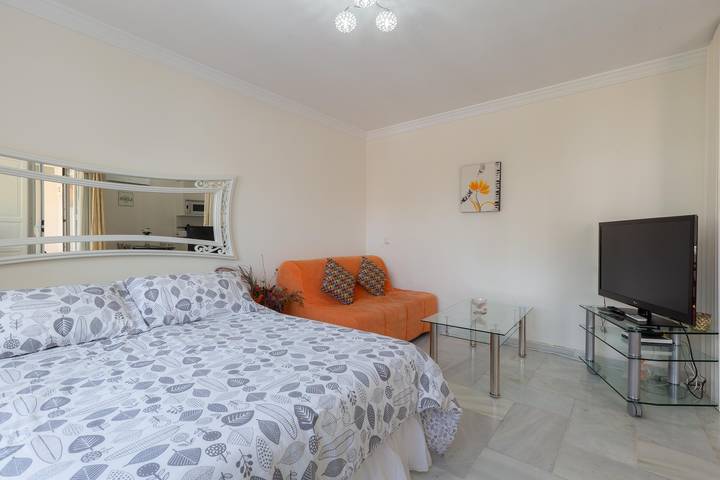 Entire apartment, Apartment Puerto marina with Wi-Fi, A/C & Terrace in Benalmádena Costa, Benalmádena