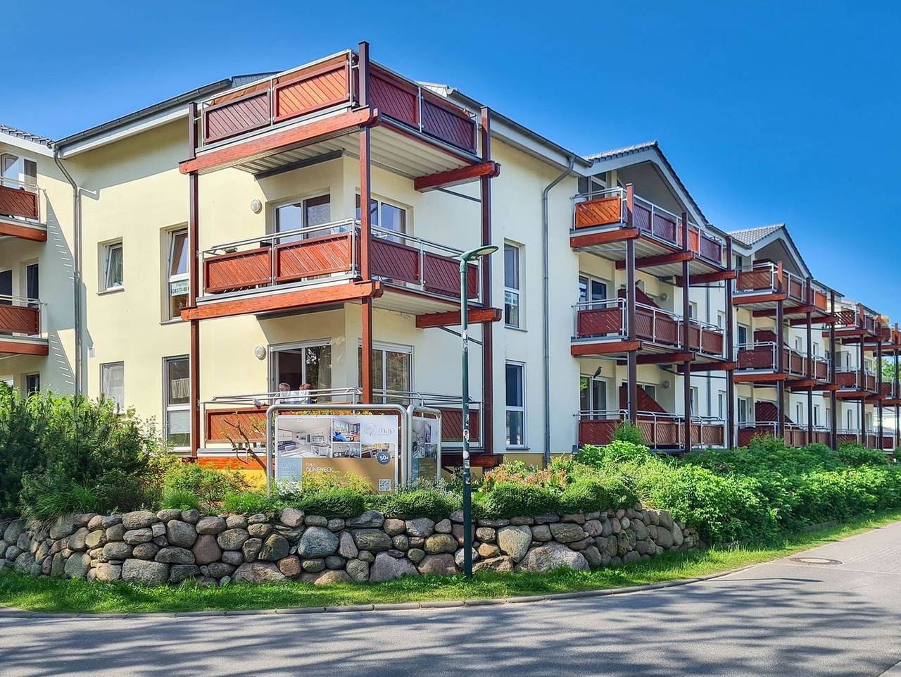 Ganze Ferienwohnung, Düneneck 32 - Düneneck 32 - gemütliches Ein-Raum-Domizil mit Balkon in Seebad Zempin, Zempin