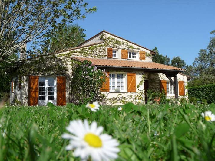 Cottage pour 2 personnes, avec jardin à Montussan