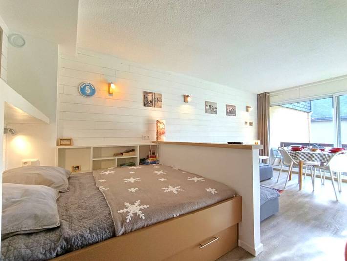 Studio entier, Studio cosy pour 4 pers. à Saint-Lary-Soulan, balcon, parking, lave-linge in Saint-Lary-Soulan, Parc national des Pyrénées
