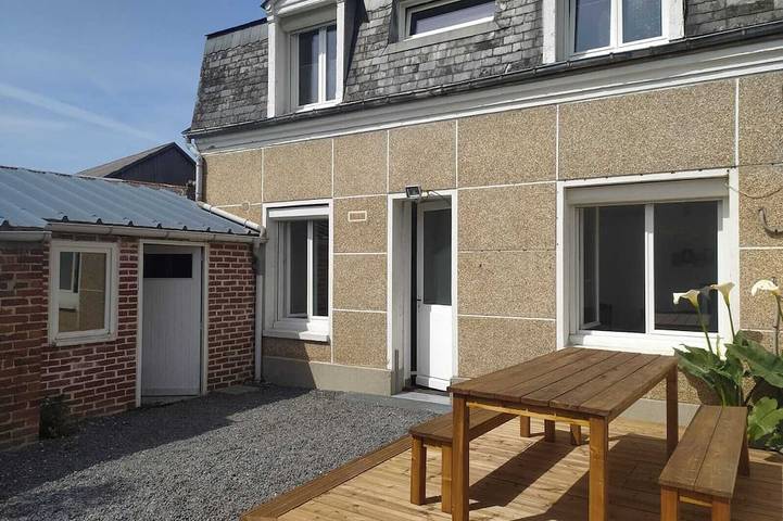 Maison de vacances pour 5 personnes, avec jardin et terrasse à Fécamp